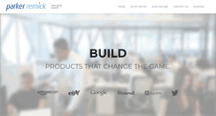 Desktop Screenshot of parkerremick.com